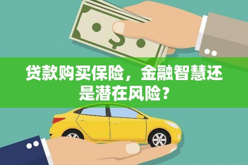 周口贷款购买保险，金融智慧还是潜在风险？