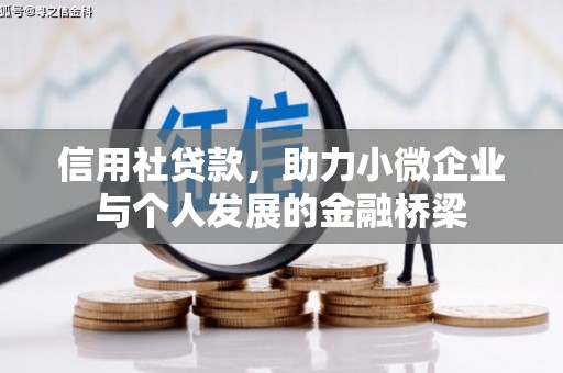 周口信用社贷款，助力小微企业与个人发展的金融桥梁
