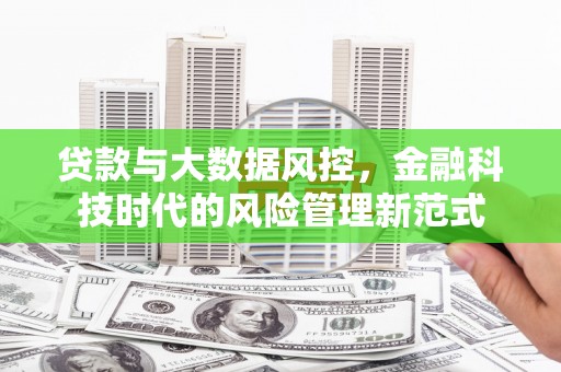 周口贷款与大数据风控，金融科技时代的风险管理新范式
