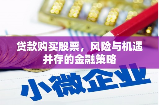 周口贷款购买股票，风险与机遇并存的金融策略