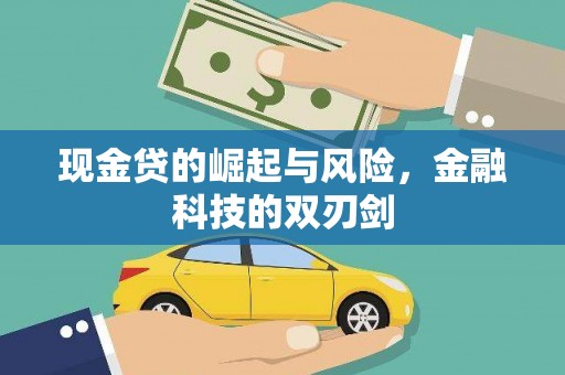 周口现金贷的崛起与风险，金融科技的双刃剑