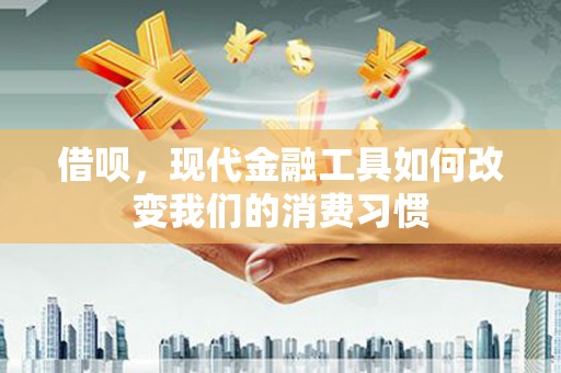 周口借呗，现代金融工具如何改变我们的消费习惯