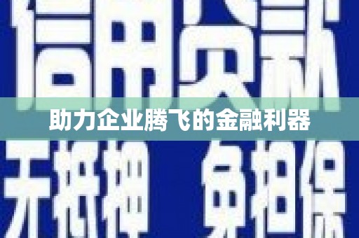 周口助力企业腾飞的金融利器