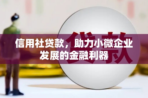 周口信用社贷款，助力小微企业发展的金融利器