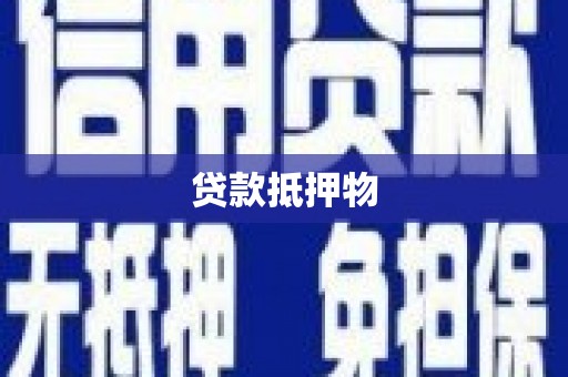 周口贷款抵押物