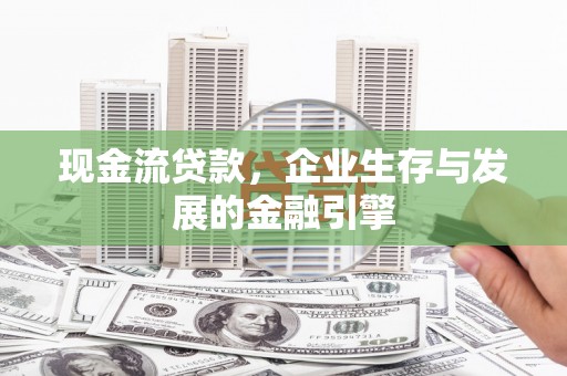周口现金流贷款，企业生存与发展的金融引擎