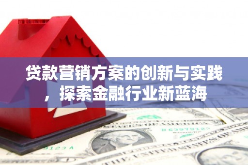 周口贷款营销方案的创新与实践，探索金融行业新蓝海