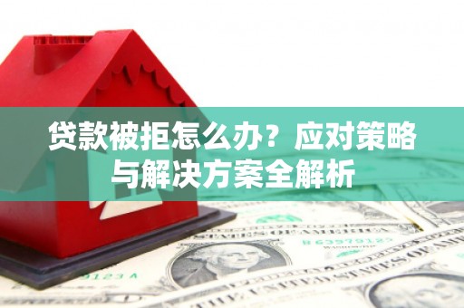 周口贷款被拒怎么办？应对策略与解决方案全解析
