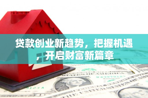 周口贷款创业新趋势，把握机遇，开启财富新篇章