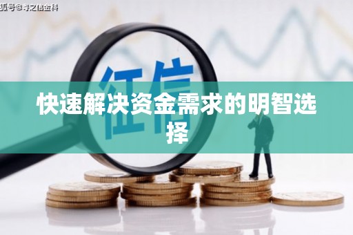 周口快速解决资金需求的明智选择