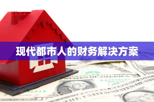 周口现代都市人的财务解决方案